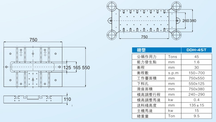 DDH-45T閉式雙點高速精密沖床